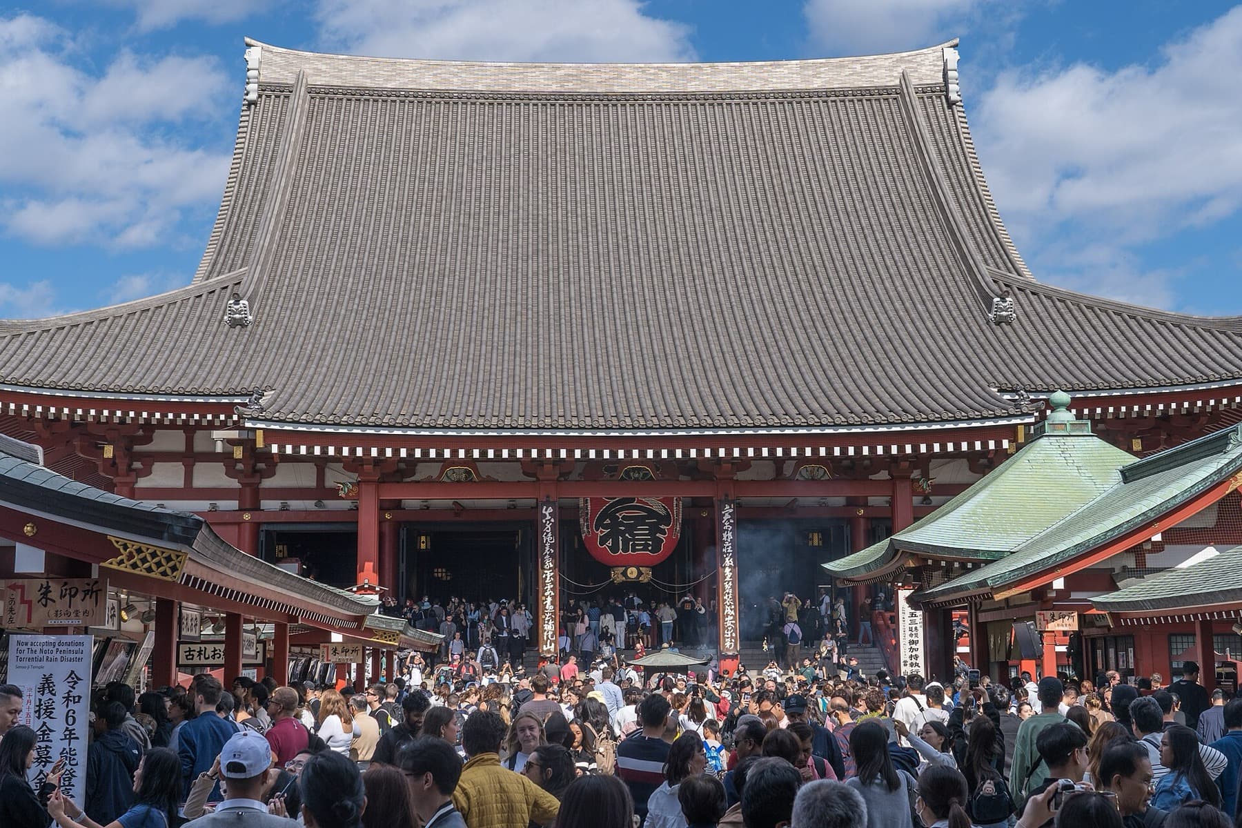 Senso-ji temple in Asakusa